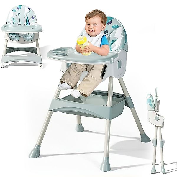 HEYHIPPO Kinderklappstuhl Hochstuhl Babys ab 6 günstig online kaufen
