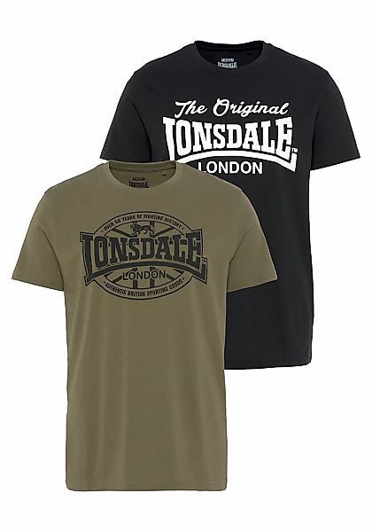 Lonsdale T-Shirt "MORHAM" Packung, 2er-Pack, 2 Stk. Doppelpack günstig online kaufen