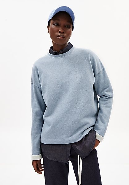 Sweatshirt MAALOU RECYCLEDD in faded blue von ARMEDANGELS günstig online kaufen