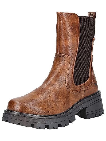 MUSTANG Stiefelette Lederimitat/Textil Stiefelette günstig online kaufen