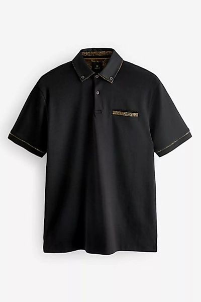 Next Poloshirt Polohemd mit elegantem Kragen (1-tlg) günstig online kaufen