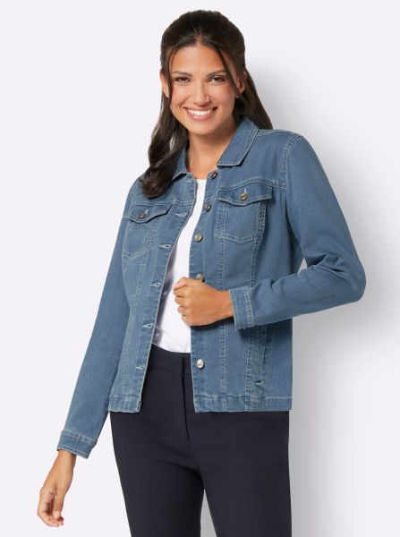 Classic Basics Jeansjacke ohne Kapuze günstig online kaufen