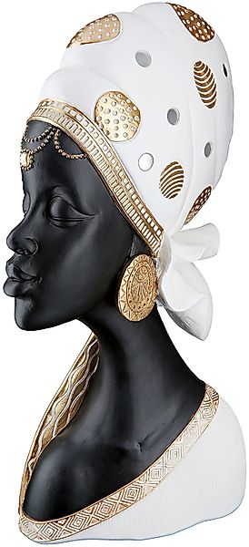 GILDE Afrikafigur »Lady "Mara" mit Kopftuch« günstig online kaufen