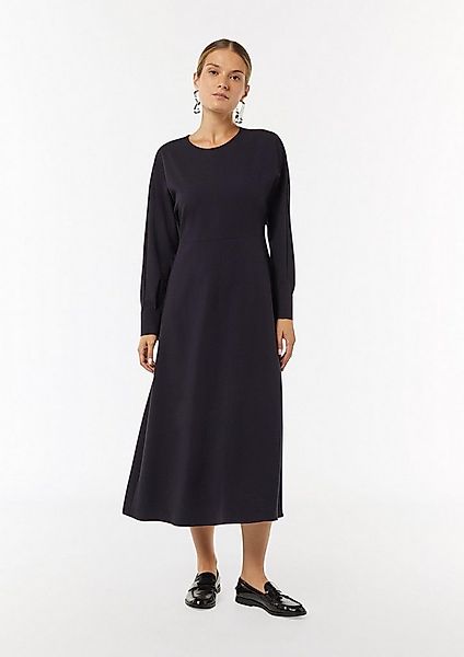 comma Midikleid Kleid Stilvolles Midikleid mit Fledermausärmeln günstig online kaufen