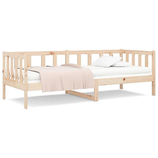 vidaXL Bett Tagesbett ohne Matratze 90x190 cm Massivholz Kiefer günstig online kaufen