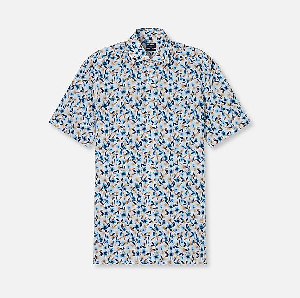 OLYMP Kurzarmhemd "Luxor modern fit", mit floralem Print günstig online kaufen