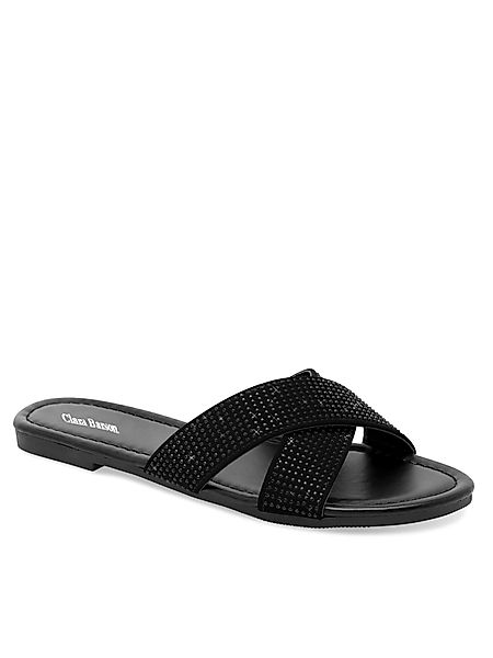 Clara Barson Pantoletten WSS20916-03A Schwarz Pantolette günstig online kaufen