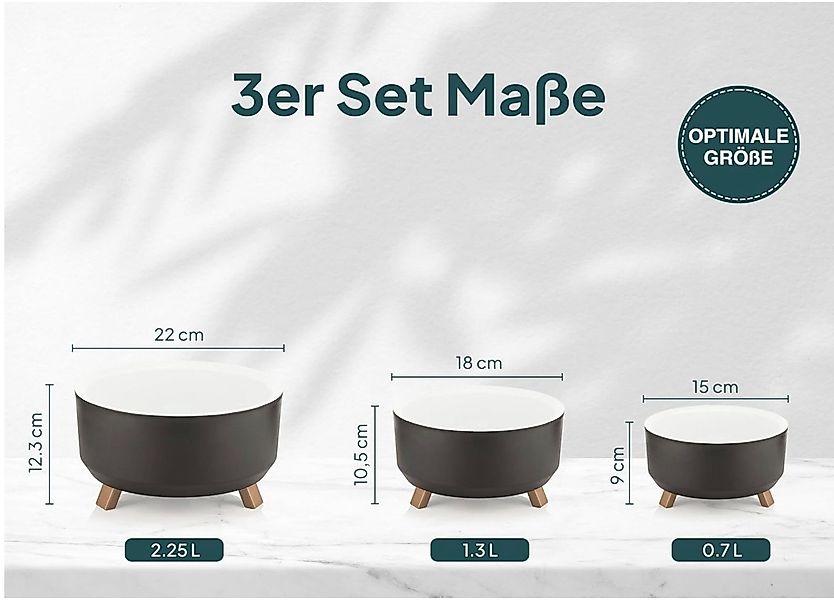 uandu home Blumentopf Set 3 Größen, günstig online kaufen