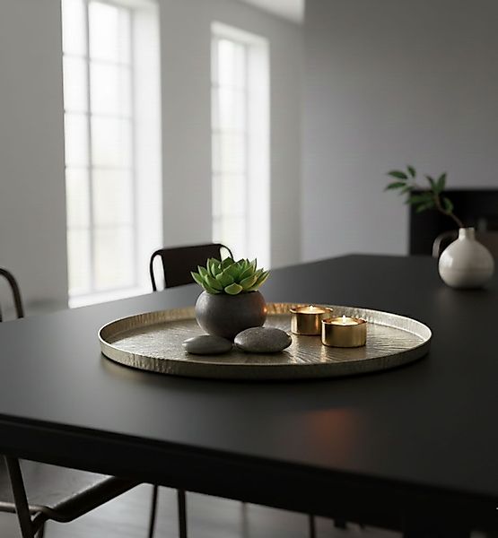 Eisen Tablett Randy Gold günstig online kaufen