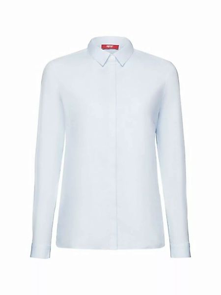 Esprit Langarmbluse Langärmlige Popeline-Bluse günstig online kaufen