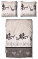 my home Bettwäsche "Venua in Gr. 135x200 oder 155x220 cm" 2 Stk. tlg. Winte günstig online kaufen