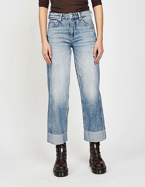 GANG Straight-Jeans "94BLAKE STRAIGHT", mit eingesetztem Seitenstreifen, Hi günstig online kaufen