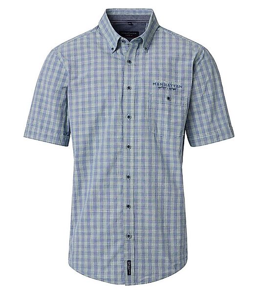 CASAMODA Kurzarmhemd CASAMODA Freizeithemd Kurzarm kariert günstig online kaufen