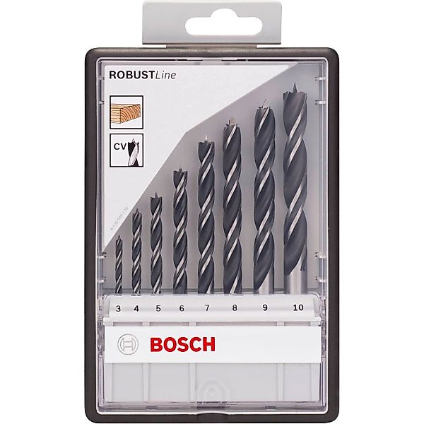 BOSCH Bohrer- und Bit-Set RobustLine Holzbohrer günstig online kaufen