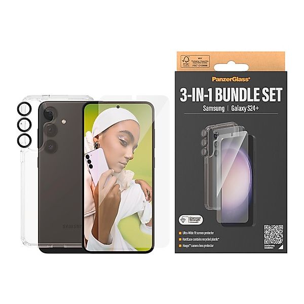 PanzerGlass Displayschutzglas »3-in-1 Bundle Set« für Samsung Galaxy S24 Pl günstig online kaufen