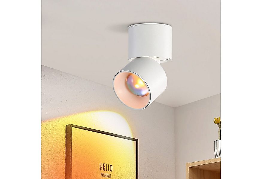 Nettlife LED Deckenstrahler Modern Rund Warmweiß Sunset Lampe Innen, Schwen günstig online kaufen