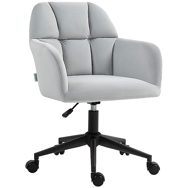 Vinsetto Bürostuhl mit Rollen, Ergonomischer Drehstuhl günstig online kaufen