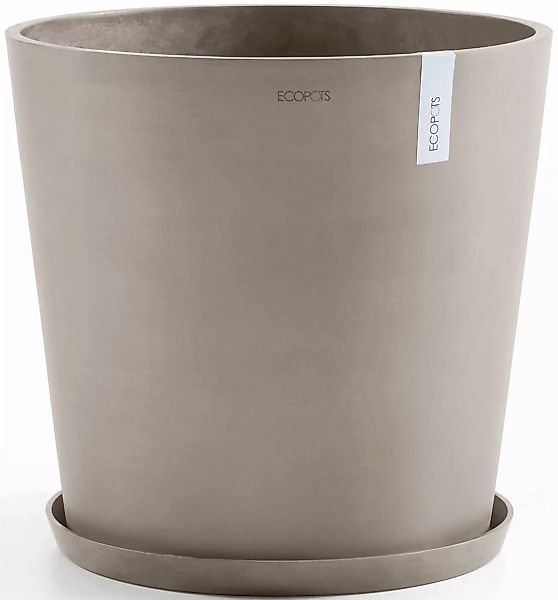 ECOPOTS Blumentopf "Amsterdam 50 + Wassersystem Taupe", für innen und außen günstig online kaufen