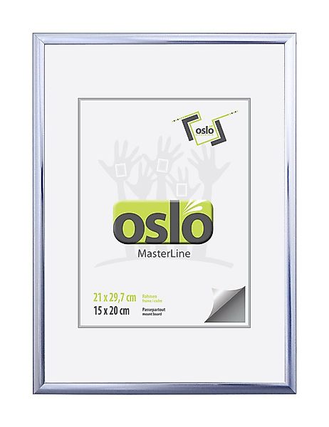 Oslo MasterLine Einzelrahmen Bilderrahmen Aluminium schmal günstig online kaufen