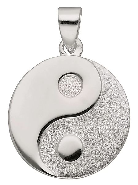 Adelia´s Kettenanhänger "925 Silber Anhänger Ying Yang Ø 15,8 mm", Silbersc günstig online kaufen