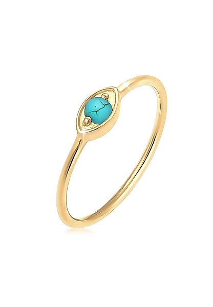 Elli Fingerring Evil Eye Talisman Symbol günstig online kaufen