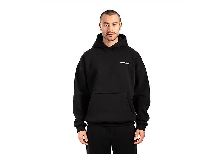 Smilodox Hoodie Tamio, Regular Fit Kapuzenpullover mit Prints auf Brust & R günstig online kaufen