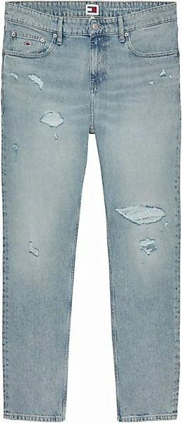 Tommy Jeans Straight-Jeans RYAN RGLR STRGHT mit Used-Effekten günstig online kaufen