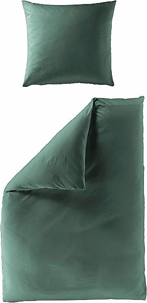 BIERBAUM Bettwäsche "Biber Uni" 3 Stk. tlg. Schlichtes Unidesign: Zeitlos u günstig online kaufen