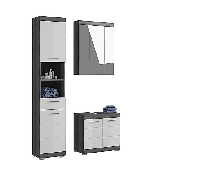 furnling Badmöbel-Set Scott, (3-St., bestehend aus günstig online kaufen