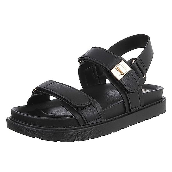 Ital-Design Damen Sandalen mit verstellbaren Riemen günstig online kaufen