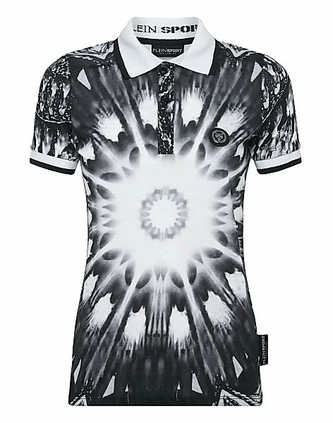 PLEIN SPORT Poloshirt "Poloshirt Optical Flower" günstig online kaufen