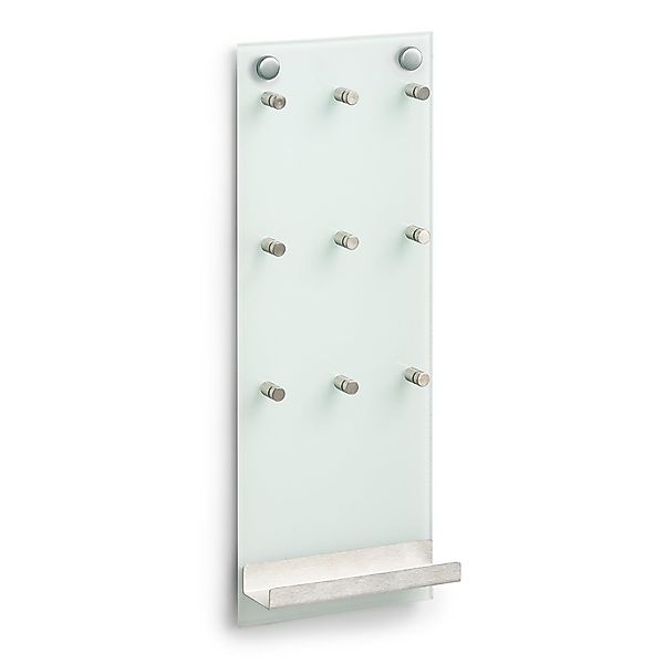 Zeller Present Schlüsselleiste Schlüsselboard, Glas/Edelstahl, silber, günstig online kaufen