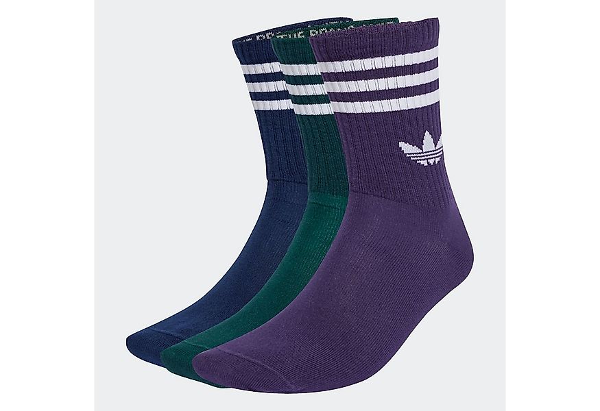 adidas Originals Sportsocken 3S CREW S 3P für Laufen, knöchellang, mit 3-St günstig online kaufen