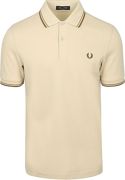 Fred Perry Polo Twin Tipped M3600 Beige - Größe XL günstig online kaufen