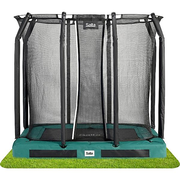 Salta Trampolin Premium Ground 214 cm x 153 cm Grün günstig online kaufen