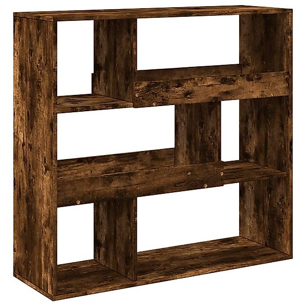 vidaXL Bücherregal Raumteiler Räuchereiche 100x33x94,5 cm günstig online kaufen