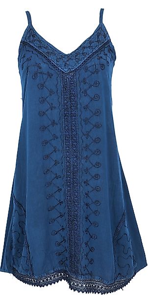 Guru-Shop Midikleid Besticktes indisches Boho Kleid, günstig online kaufen