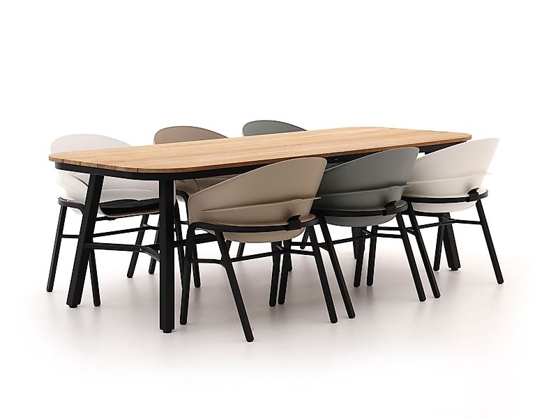 Hartman Tubb Gartenmöbel-Set 240 cm 7-teilig verstellbar günstig online kaufen