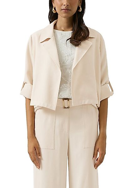 s.Oliver BLACK LABEL Kurzblazer mit Halbarm und ohne Verschluss günstig online kaufen