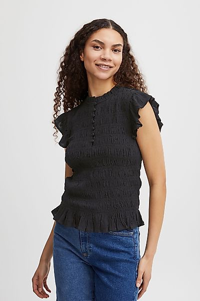 b.young Kurzarmbluse BYFELICE VNECK TOP - günstig online kaufen