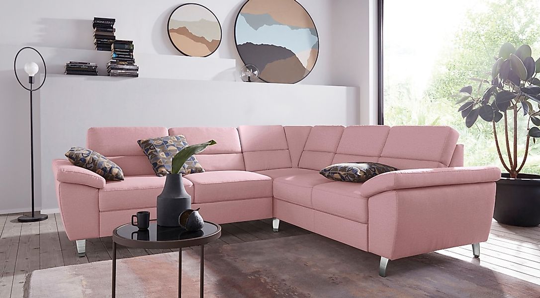 sit&more Ecksofa "Sorano L-Form", wahlweise mit Bett- und Relaxfunktion, in günstig online kaufen