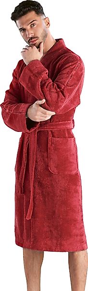 CARLO COLUCCI Herrenbademantel "Vito, ideal für Sauna & Spa, Hotelbademante günstig online kaufen