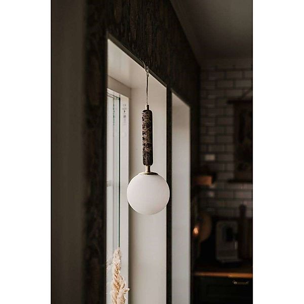 Globen Lighting Pendelleuchte Torrano, braun, Ø 15 cm günstig online kaufen