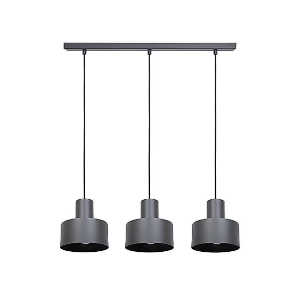 Hängeleuchte Rif 3, olivgrün, 3-flammig, linear, Stahl günstig online kaufen