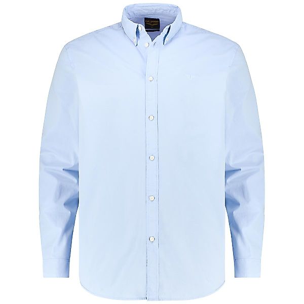 PME LEGEND Freizeithemd aus Baumwolle Farbe blau Größe: 5XL günstig online kaufen