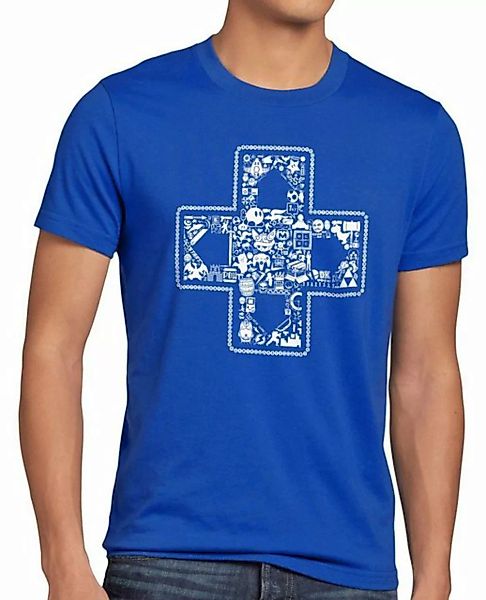 style3 Print-Shirt Herren T-Shirt Classic Gamer Play controller mario nes s günstig online kaufen