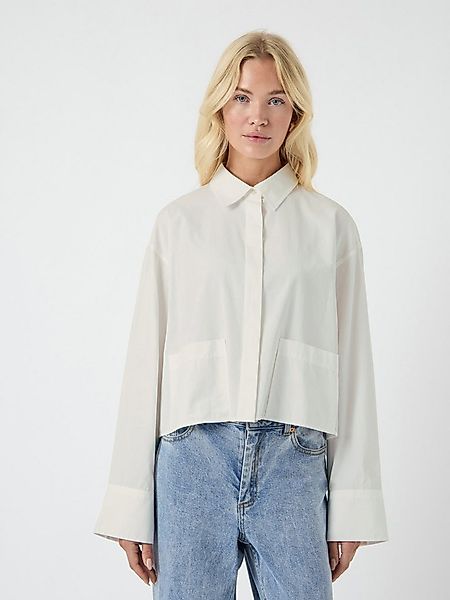 Y.A.S Hemdbluse YASLEE LS SHORT SHIRT S. NOOS Baumwolle günstig online kaufen