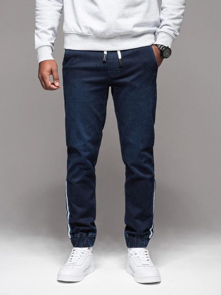 OMBRE Jeggings Herren-Jogginghose aus Denim mit günstig online kaufen