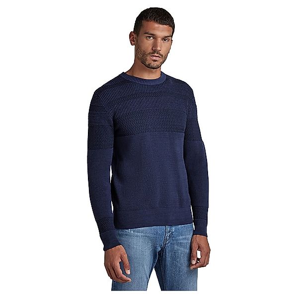 G-star Charly Rundhalsausschnitt Sweater S Imperial Blue / Sartho Blue günstig online kaufen