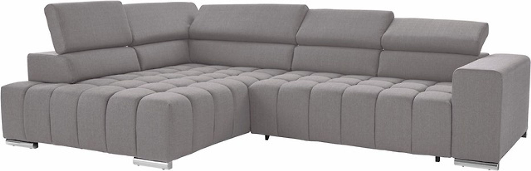 exxpo - sofa fashion Ecksofa »Elias, aktuelle Kreuzsteppung im Sitz, bequem günstig online kaufen